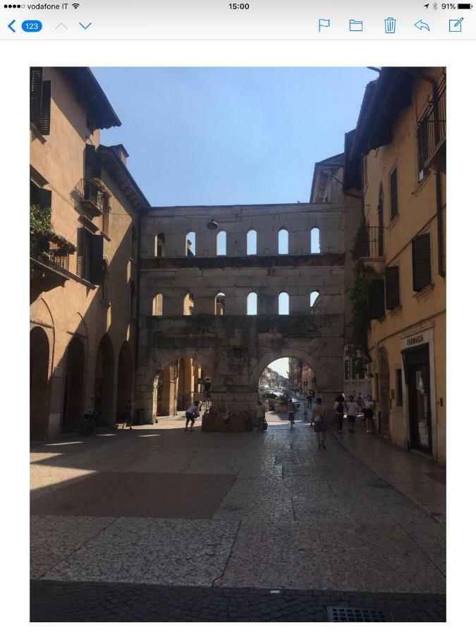 Verona Porta Borsari Relais Exteriör bild