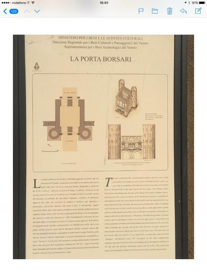 Verona Porta Borsari Relais Exteriör bild